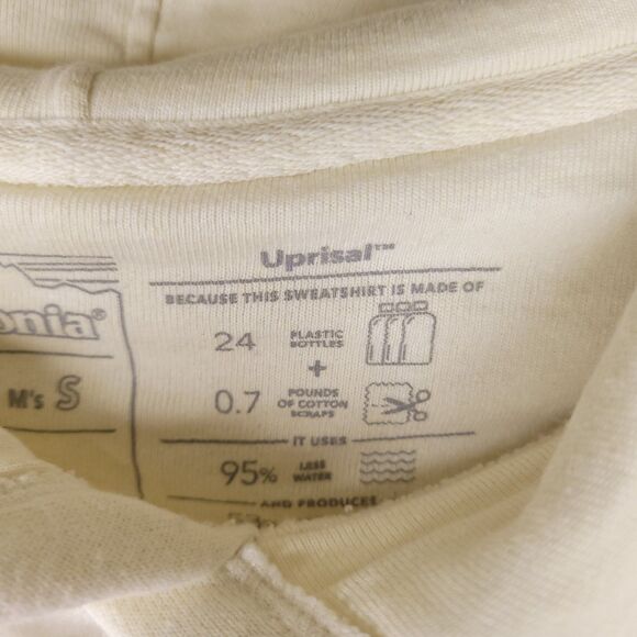 Patagonia Hoodie Mens Small Haleiwa North Shore Uprisal Recycled - Picture 10 of 12